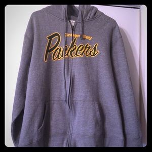 Men’s Green Bay Packers Hooded Zip up Hoodie